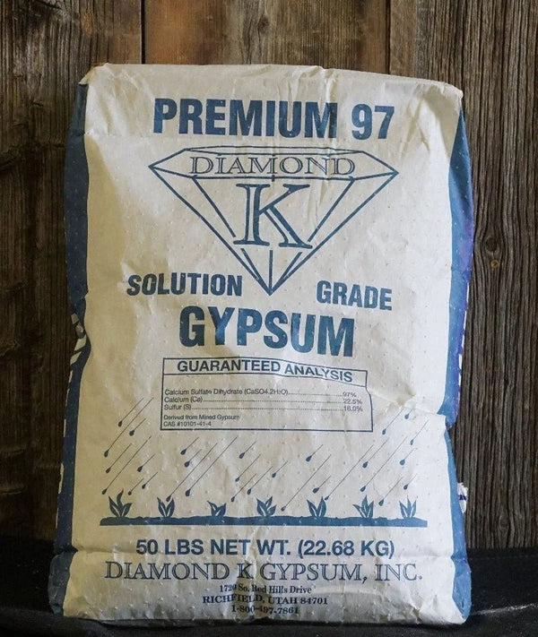 Diamond K Gypsum - Solution Grade - Black Label Supply llc