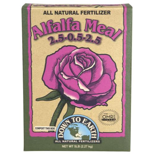 Down To Earth Alfalfa Meal 2.5 - 0.5 - 2.5 - Black Label Supply llc