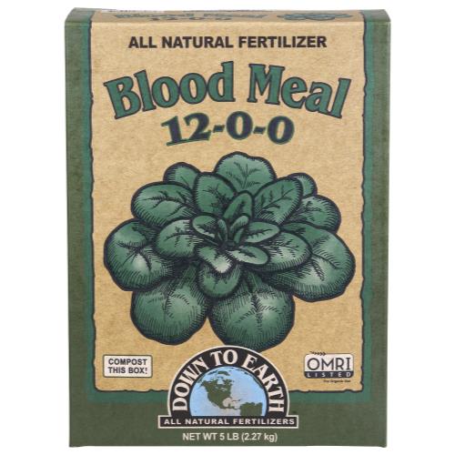 Down To Earth Blood Meal 12 - 0 - 0 - Black Label Supply llc