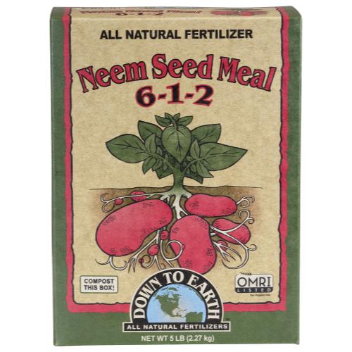 Down To Earth Neem Seed Meal 6 - 1 - 2 - Black Label Supply llc