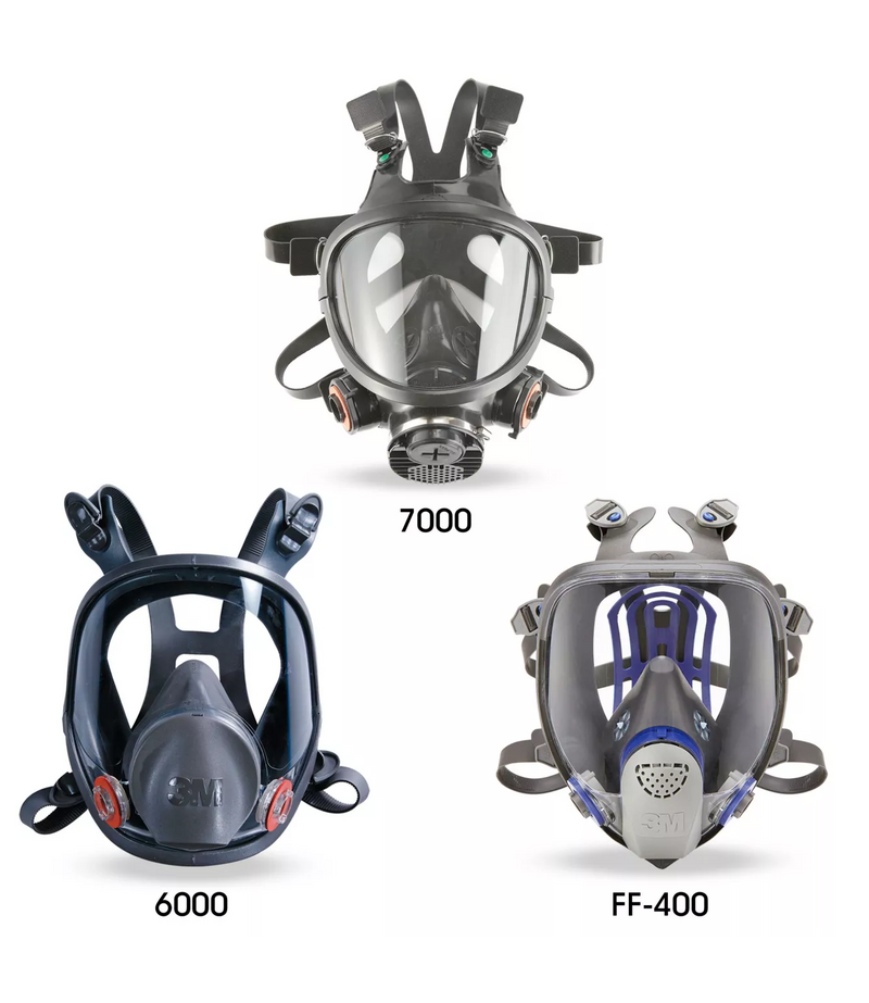 3M Full-Face Respirators