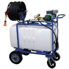 Dramm® Hydra™ 50 Sprayer - Electric Motor - Single Reel - 150ft 1/4in Hose - 50gal Tank - Black Label Supply llc