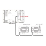 Dry Contact Board for HCS - 2/ NFS - 2, 8 individual electrical contacts, each contact up to 12 Amps - Black Label Supply llc