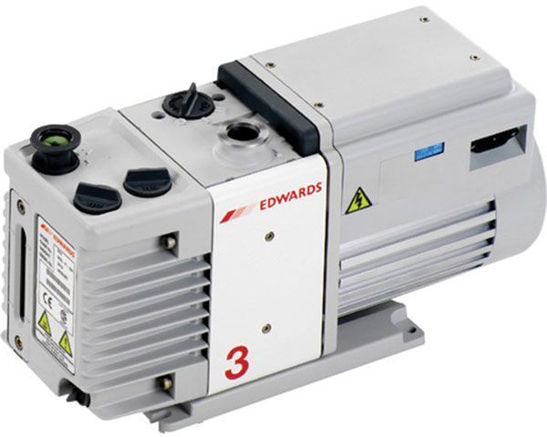 Edwards PFPE RV3 2.6 CFM Dual - Stage KF25 Vacuum Pump - Black Label Supply llc