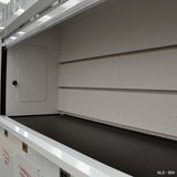 Fisher American 8′ Fume Hood w/ Acid Storage Cabinets - Black Label Supply llc