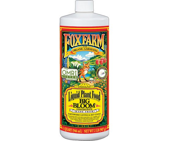 FoxFarm Big Bloom Liquid Concentrate - Black Label Supply llc