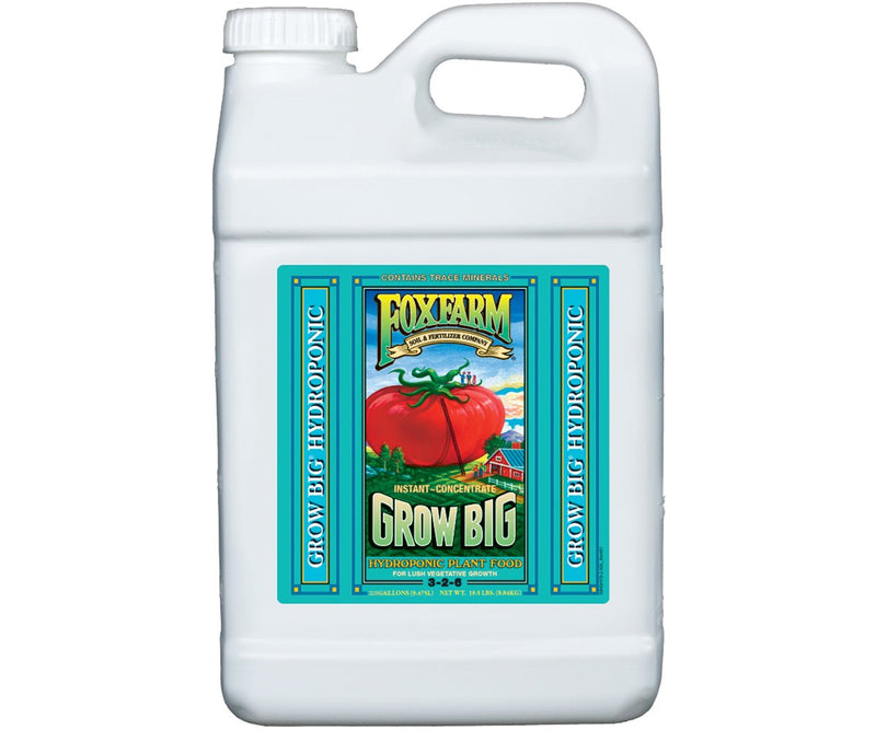 FoxFarm Grow Big Hydro Liquid Concentate - Black Label Supply llc