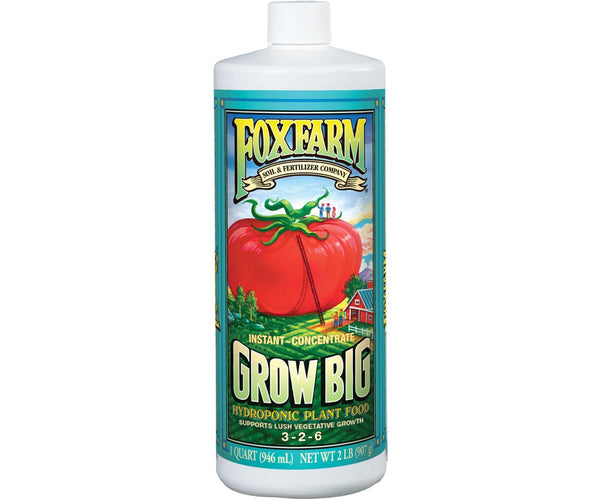 FoxFarm Grow Big Hydro Liquid Concentate - Black Label Supply llc