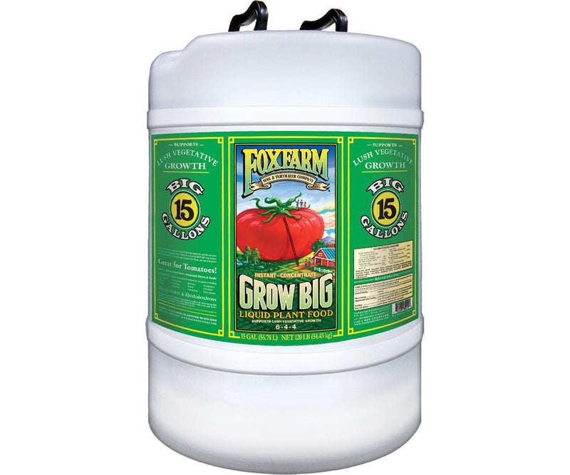 FoxFarm Grow Big Liquid Concentrate - Black Label Supply llc