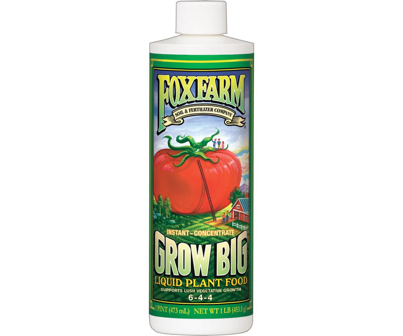 FoxFarm Grow Big Liquid Concentrate - Black Label Supply llc