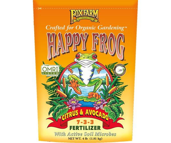 FoxFarm Happy Frog Citrus & Avocado Fertilizer - Black Label Supply llc