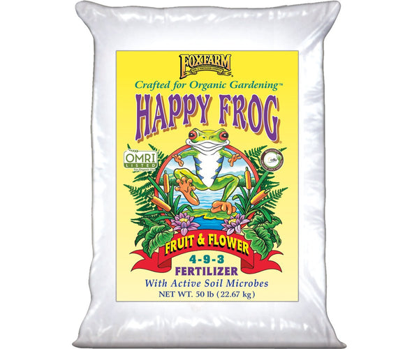 FoxFarm Happy Frog Fruit & Flower Fertilizer - Black Label Supply llc