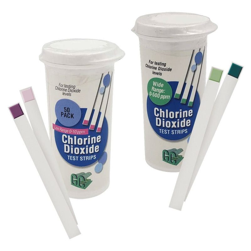 Gard'nClean Chlorine Dioxide Test Strips - Black Label Supply llc