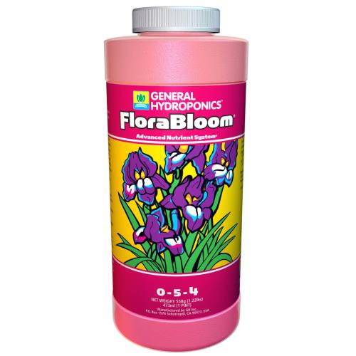 General Hydroponics® FloraBloom® 0 - 5 - 4 - Black Label Supply llc