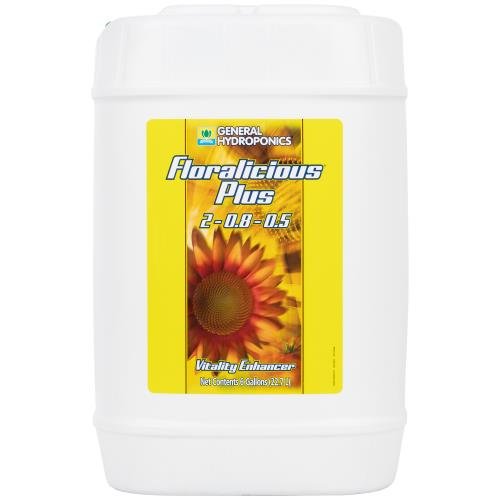 General Hydroponics® Floralicious® Plus 2 - 0.8 - 0.5 - Black Label Supply llc