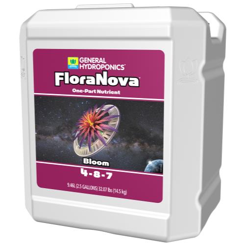 General Hydroponics® FloraNova Bloom® 4 - 8 - 7 - Black Label Supply llc