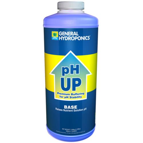 General Hydroponics® pH Up Liquid - Black Label Supply llc