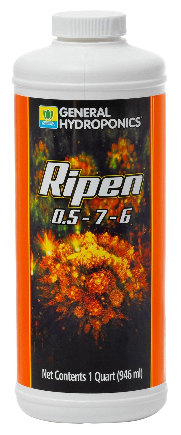 General Hydroponics® Ripen® 0.5 - 7 - 6 - Black Label Supply llc