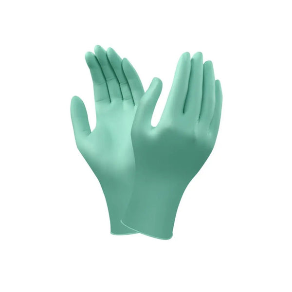 Gloves NeoTouch™ Neoprene 5 mil 9" Cuff Green 100/box - Black Label Supply llc