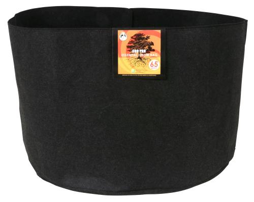 Gro Pro® Essential Round Fabric Pots - Black - Black Label Supply llc