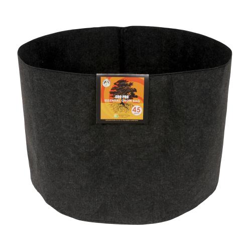 Gro Pro® Essential Round Fabric Pots - Black - Black Label Supply llc