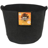 Gro Pro® Essential Round Fabric Pots with Handles - Black - Black Label Supply llc