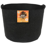 Gro Pro® Essential Round Fabric Pots with Handles - Black - Black Label Supply llc