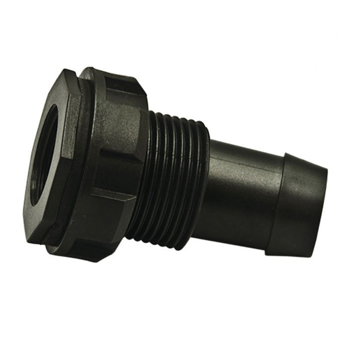 Gro1 1'' Fill/Drain Fitting Ebb & FLow (10pcs/pck) - Black Label Supply llc