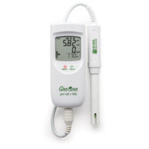 GroLine Waterproof Portable pH/EC/TDS Meter - Black Label Supply llc