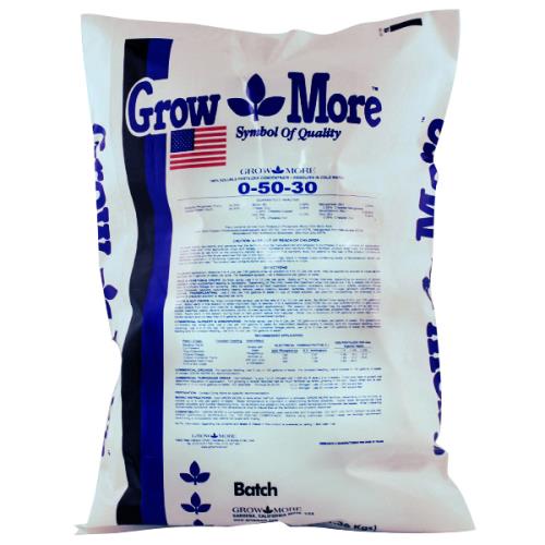 Grow More 0 - 50 - 30 25lb - Black Label Supply llc