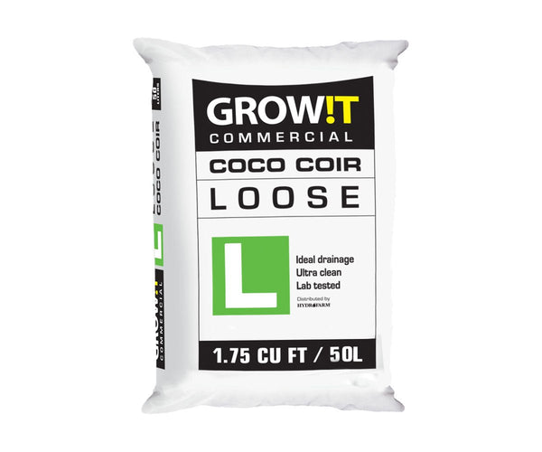 GROW!T Commercial Coco, Loose, 1.75 cu ft bag - Black Label Supply llc