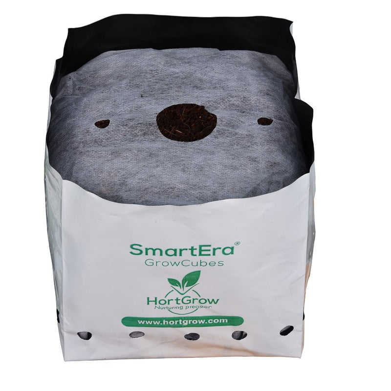 HortGrow SmartEra® Grow Cube 6x6x6" Mesh/Plastic Cube - Black Label Supply llc