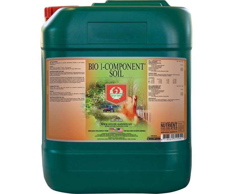 House & Garden Bio 1 - Component - Black Label Supply llc