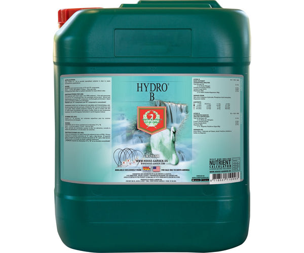 House & Garden Hydro B - Black Label Supply llc