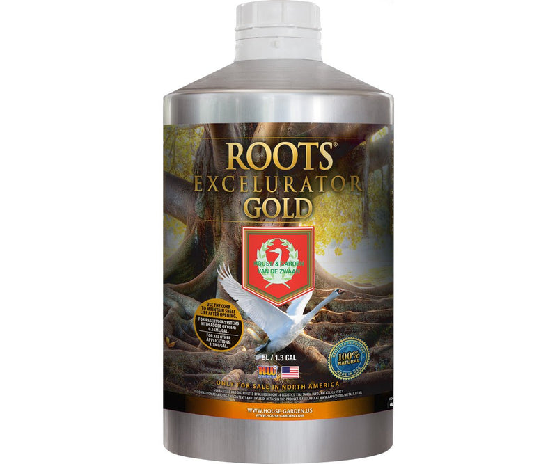 House & Garden Roots Excelurator Gold - Black Label Supply llc