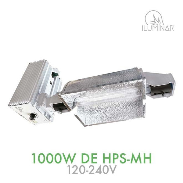 HPS 1000W DE Grow Light 120/240V - with HPS Lamp - Black Label Supply llc