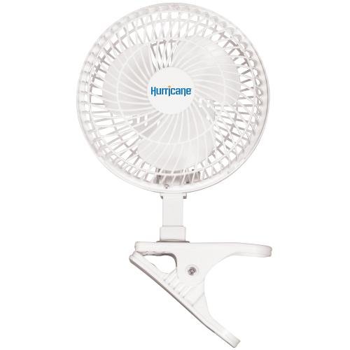 Hurricane® Classic Clip Fan - 6 in - Black Label Supply llc