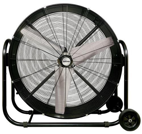 Hurricane® Pro Heavy Duty Adjustable Tilt Drum Fan 42 In - Black Label Supply llc