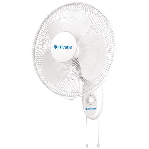 Hurricane® Supreme Oscillating Wall Mount Fan 16 in - Black Label Supply llc