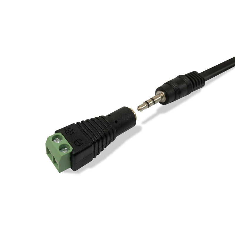 Hydro - X RJ12 to 3.5 Jack Convertor Cable Set: (1x 4' RJ12 to 3.5 Jack Convertor Cable; 1x RJ12 T Splitter, 1x16' RJ12 Cable) - Black Label Supply llc