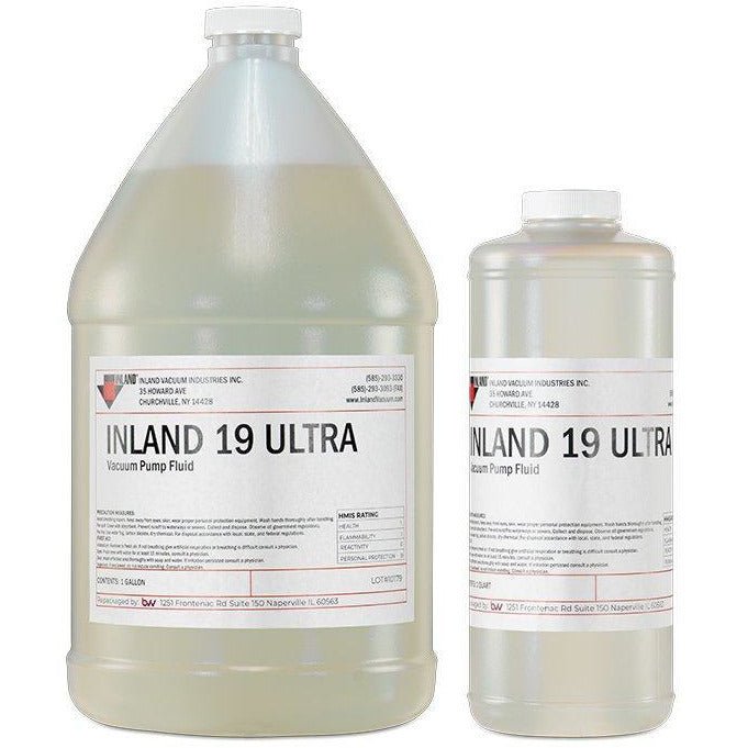 Inland 19 ULTRA® Semi - Synthetic Vacuum Pump Oil - Black Label Supply llc