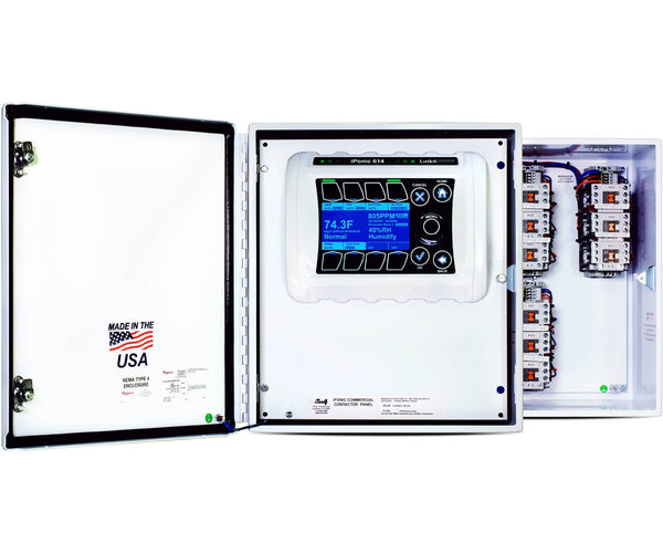 iPonic Commercial single zone - CO2/TEMP/HUM/LIGHT/ul 120V - Black Label Supply llc