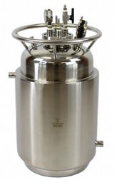 Jacketed Stainless Steel LP Tank with Internal Condensing Coil and Dip Tube - Black Label Supply llc