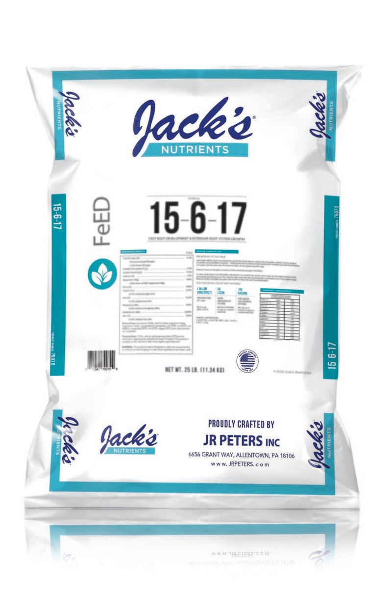 Jack's® Nutrients 15 - 6 - 17 Clone Starter Fertilizer - Black Label Supply llc