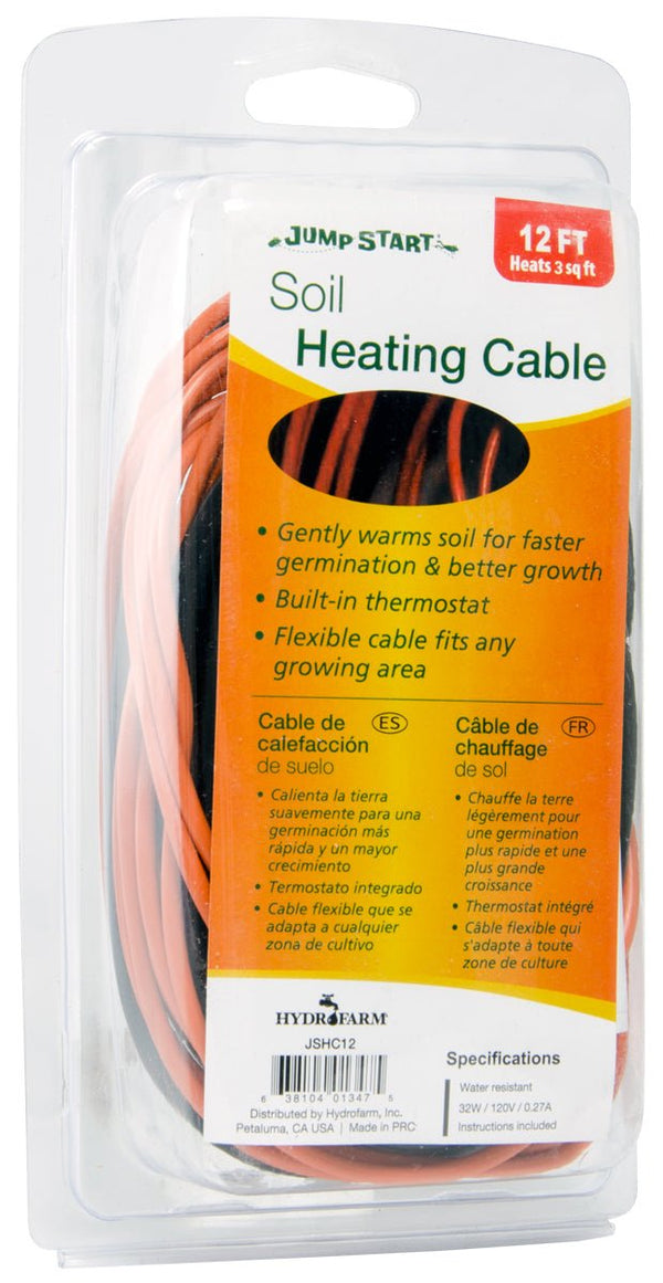 Jump Start Soil Heating Cable 12' - Black Label Supply llc