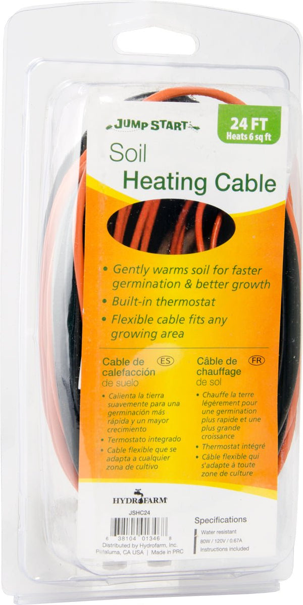 Jump Start Soil Heating Cable 24' - Black Label Supply llc