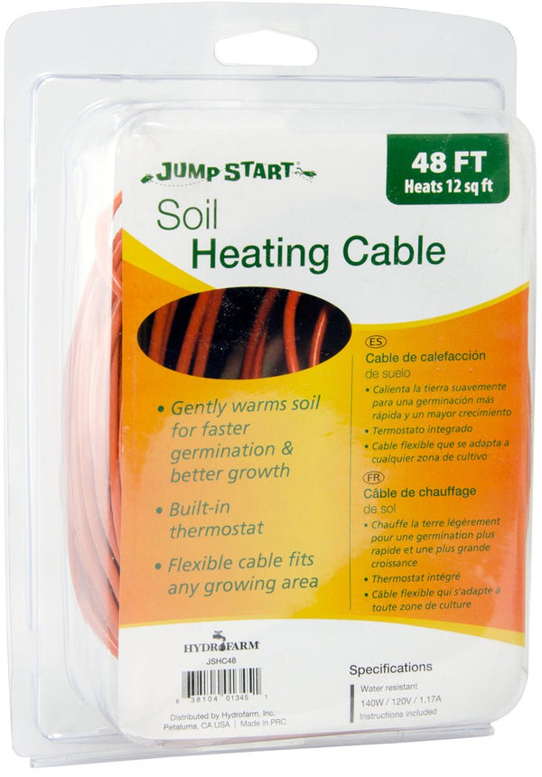 Jump Start Soil Heating Cable 48' - Black Label Supply llc