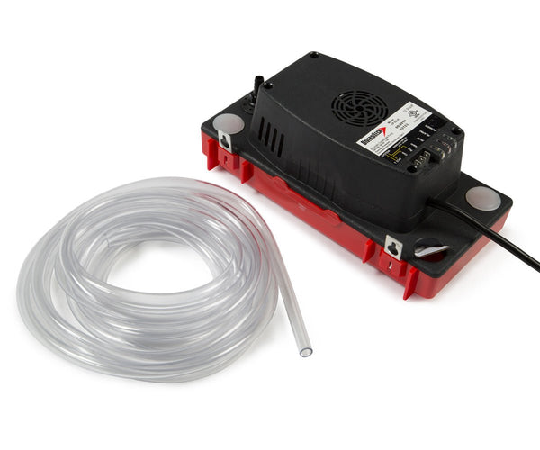 Low Profile Condensate Pump with 20" Condensate Hose - Black Label Supply llc