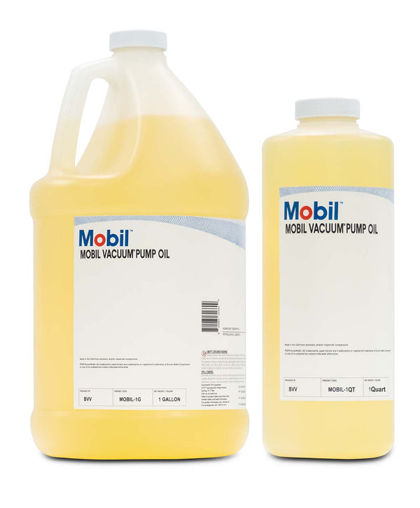 Mobil Vacuum Pump Oil SAE Grade 20, ISO Viscosity Grade 68 (Mist Free) - Black Label Supply llc