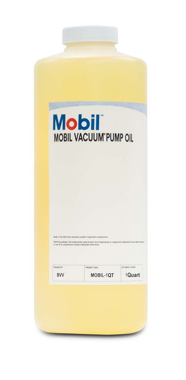 Mobil Vacuum Pump Oil SAE Grade 20, ISO Viscosity Grade 68 (Mist Free) - Black Label Supply llc